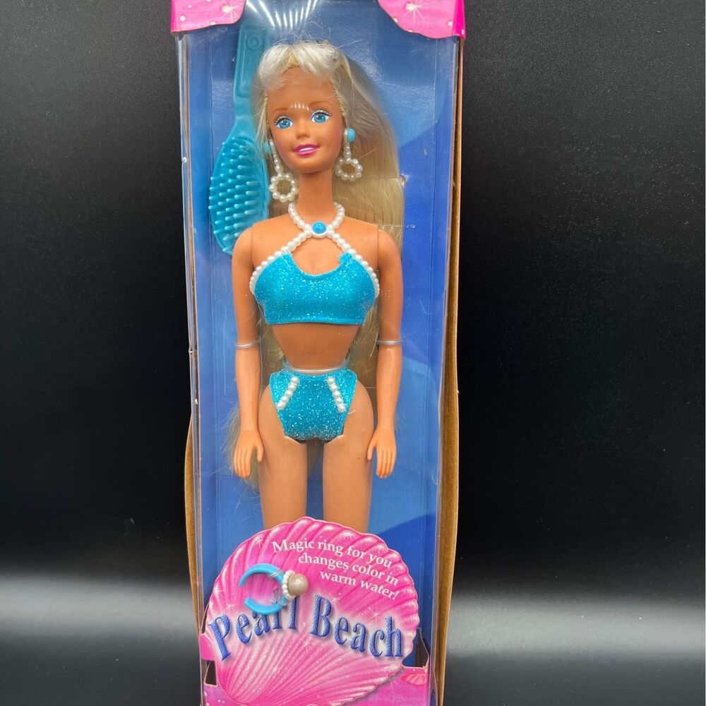 Barbie Pearl Beach Doll 1997 with a Ring for You